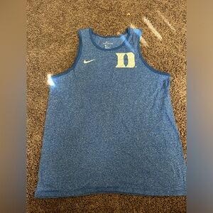Nike Men’s Duke University Athletic Cut Tank Top Size Large Blue
